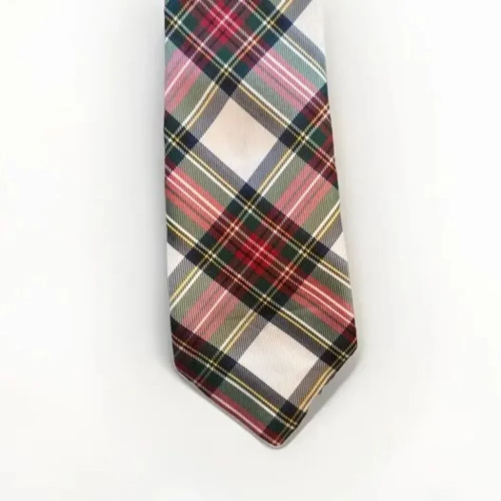 Crown & Ivy Boys Plaid Necktie 3